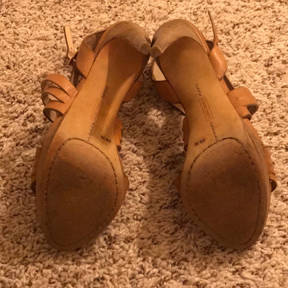 Leather strappy heels - Picture 4 of 4